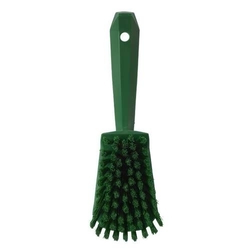 Perie cu maner scurt, peri medii, 270 mm, verde - Vikan verde