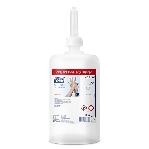 Gel dezinfectant pe baza de alcool, 1000 ml - Tork