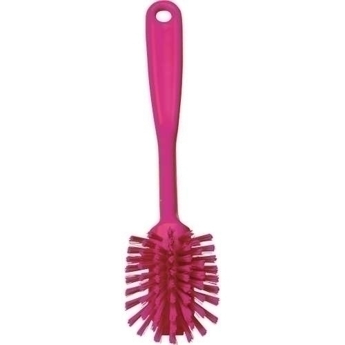 Perie pentru curatat vesela 280 mm, peri medii, roz - Vikan roz
