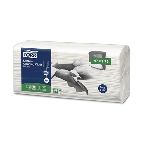 Lavete multifunctionale pliate pentru bucatarie - Tork Heavy-Duty 