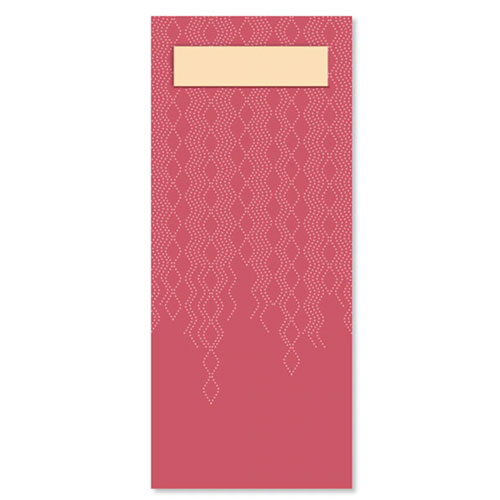 Suport tacamuri cu servetel 39 x 23 cm, albastru - Tork bordo 