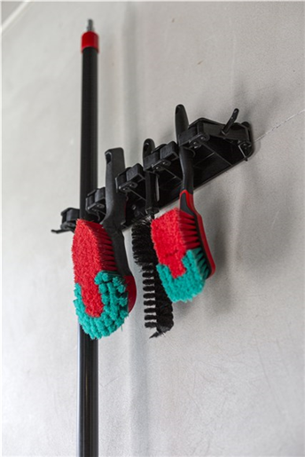 Suport perete 4 - 6 produse 395 mm, Vikan, maro