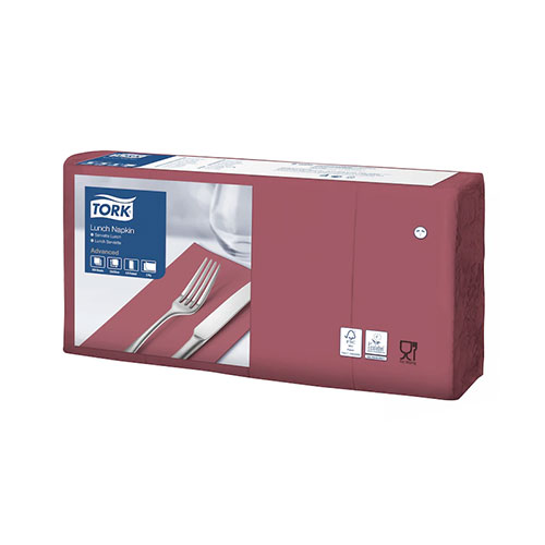 Servetele de masa impaturite 1/8, Lunch, alb - Tork bordo 