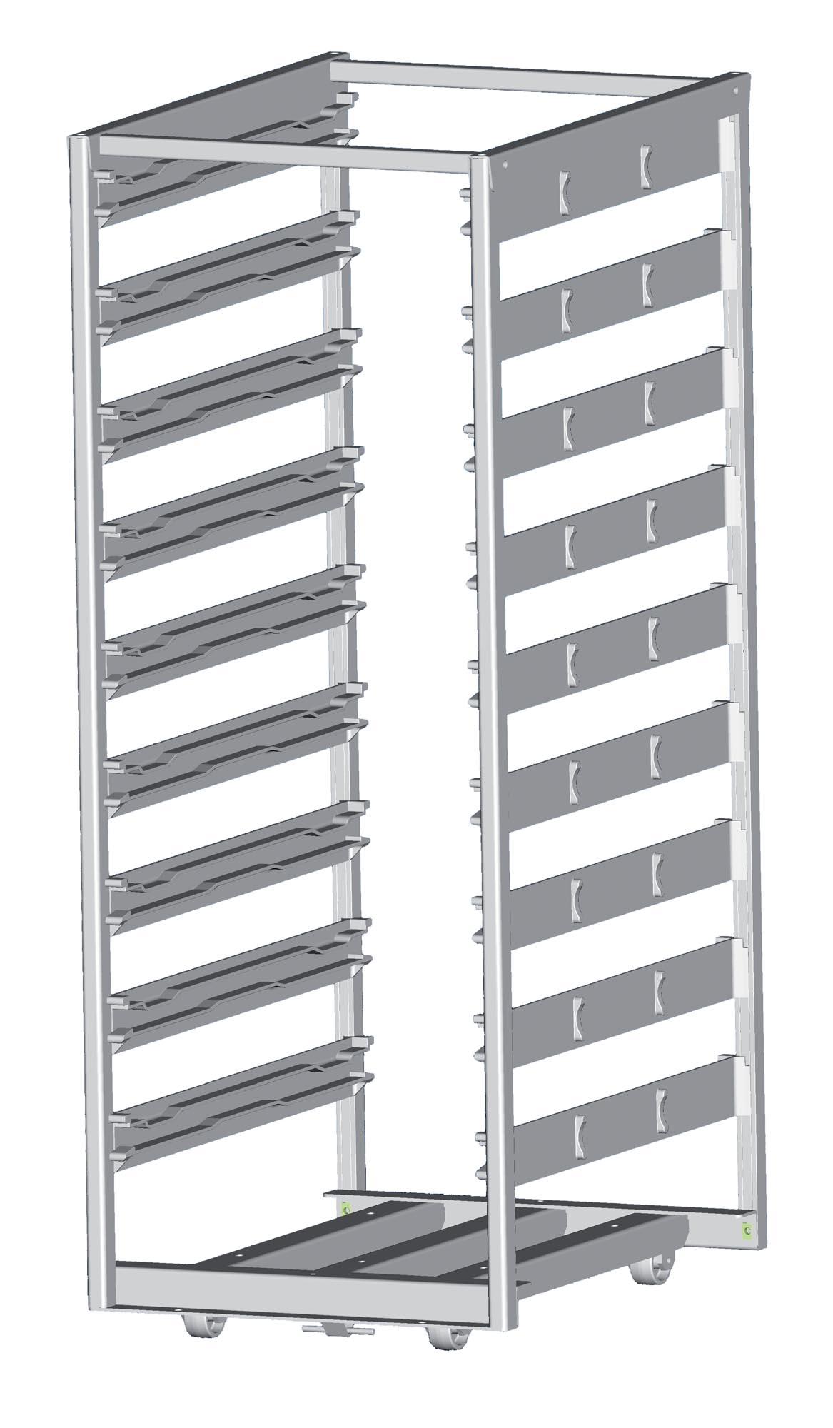 Rastel ISO-NORM cu 1 sectiune 5020 - ALVI