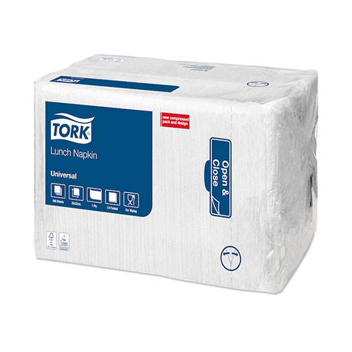 Servetele de masa 33 x 33 cm,alb - Tork