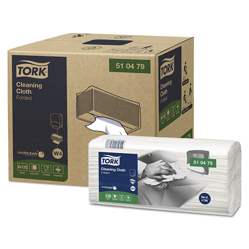 Lavete multifunctionale pliate Cleaning Cloths - Tork 