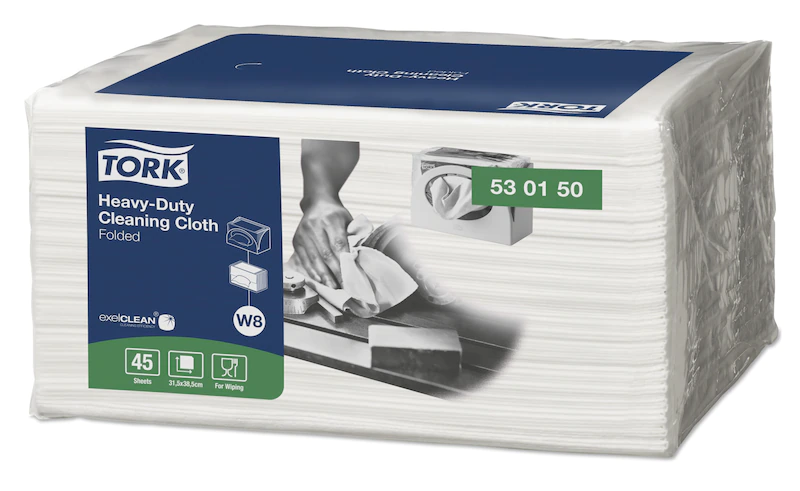 Lavete multifunctionale pliate pentru stergeri diverse - Tork Heavy-Duty Small Pack 