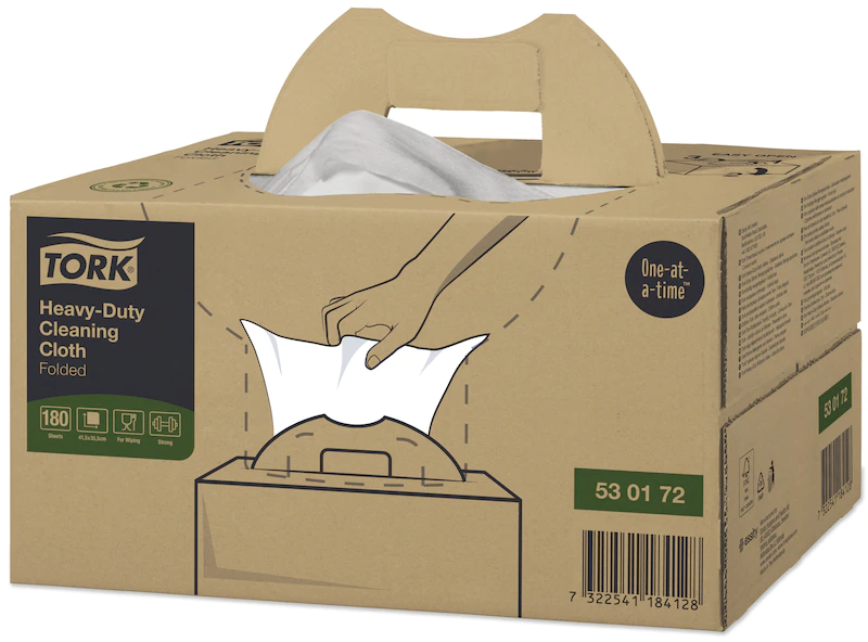 Lavete multifunctionale pliate pentru stergeri diverse - Tork Heavy-Duty Handy Box