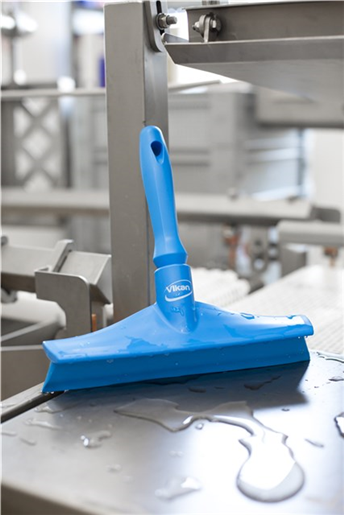 Racleta Ultra Hygiene cu maner mic 245 mm, roz - Vikan roz