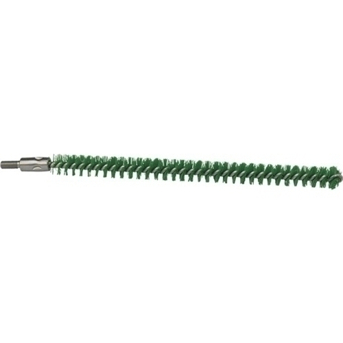 Perie tubulara cu maner flexibil  Ø12 mm, peri medii, 200 mm, verde - Vikan verde