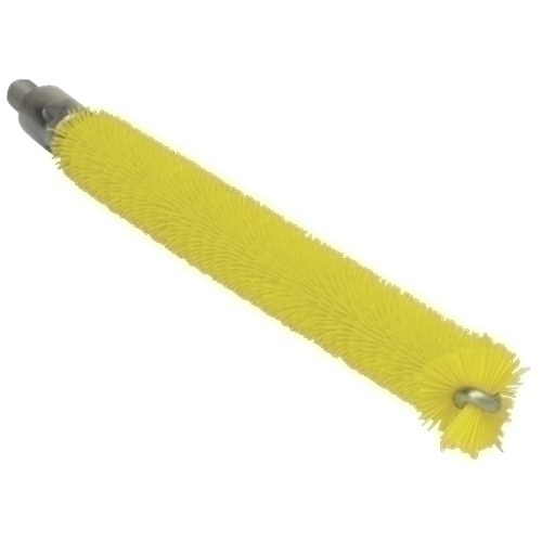 Perie tubulara cu maner flexibil  Ø12 mm, peri medii, 200 mm, verde - Vikan galben 