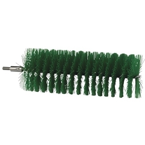 Perie tubulara cu maner flexibil  Ø60 mm, peri medii, 200 mm, verde - Vikan verde