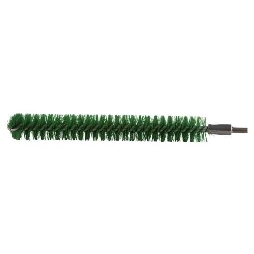 Perie tubulara cu maner flexibil  Ø20 mm, peri medii, 200 mm, verde - Vikan verde