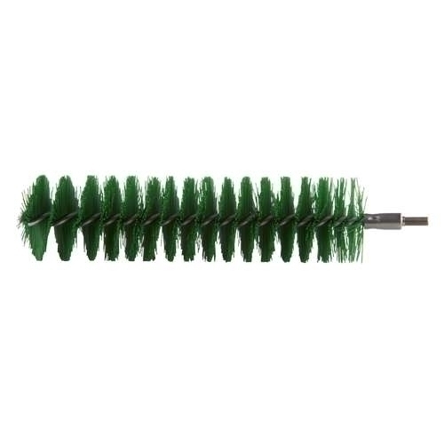 Perie tubulara cu maner flexibil  Ø40 mm, peri medii, 200 mm, verde - Vikan verde