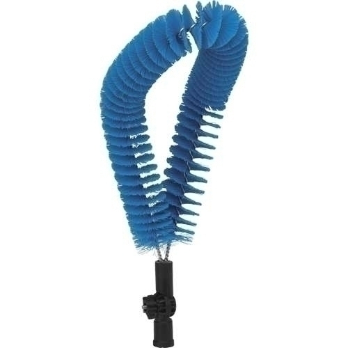 Perie curatare exterioara tevi,peri medii, 510 mm, albastra - Vikan
