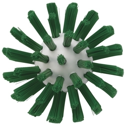 Perie curatare tevi Ø63 mm, peri duri, verde - Vikan verde