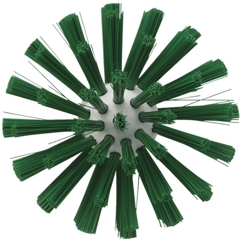 Perie curatare tevi Ø90 mm, peri medii, verde - Vikan verde