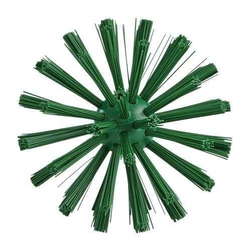 Perie curatare tevi Ultra Hygiene Ø90 mm, peri medii/duri, verde - Vikan verde