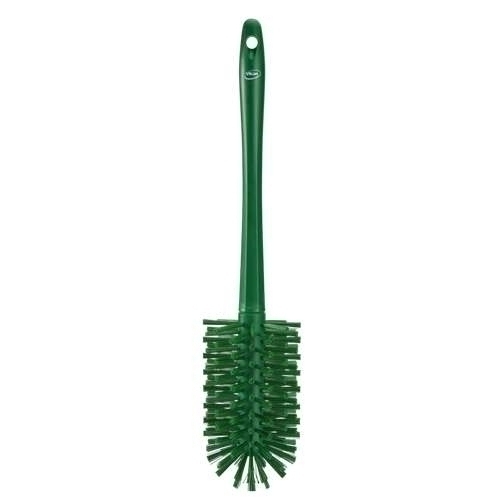 Perie curatare tevi Ultra Hygiene Ø90 mm, peri medii/duri, verde - Vikan verde