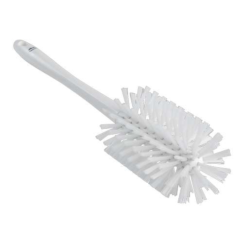 Perie curatare tevi Ultra Hygiene Ø90 mm, peri medii/duri, verde - Vikan alb 