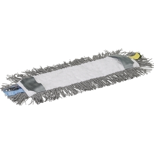Mop Damp 48 Heavy Duty cu buzunar 40 cm, gri - Vikan 