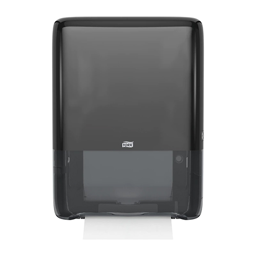 Dispenser prosoape maini pliate PeakServe Mini Continuous, negru - Tork negru