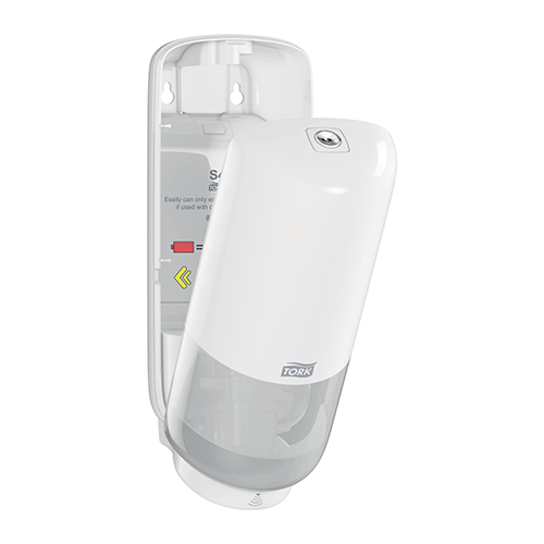 Dispenser sapun spuma cu senzor, 1000 ml, alb - Tork Intuition alb