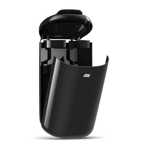 Cos de gunoi 5L, alb - Tork negru 