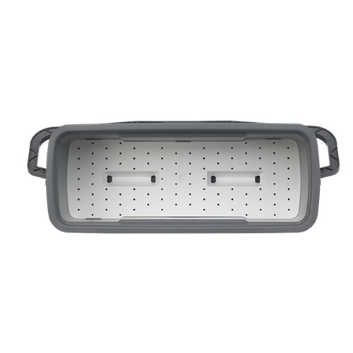 Cutie cu capac pentru mopuri preumezite 40 cm, gri - Vikan 