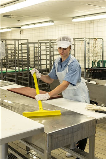 Racleta Ultra Hygiene 400 mm, albastra - Vikan