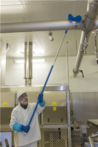 Maner telescopic aluminiu,1575-2780 mm, albastru - Vikan