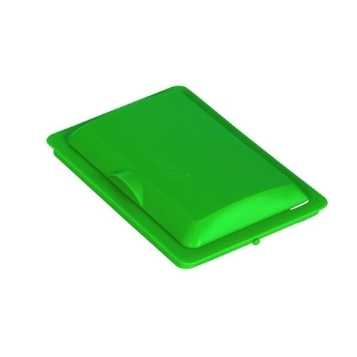 Capac galeata rectangulara 6 L, antracit - Vermop verde 