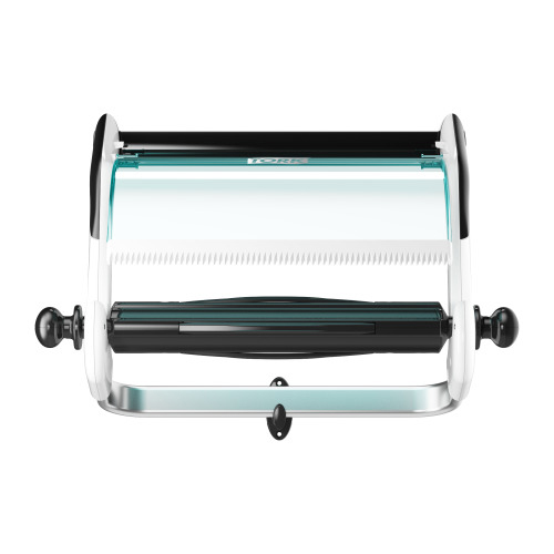 Dispenser perete role-lavete industriale, albastru - Tork turcoaz