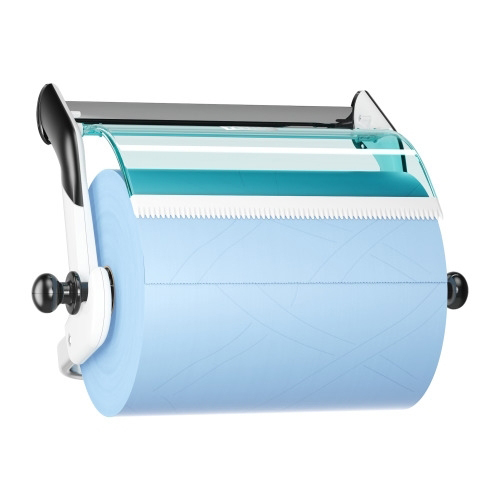 Dispenser perete role-lavete industriale, albastru - Tork