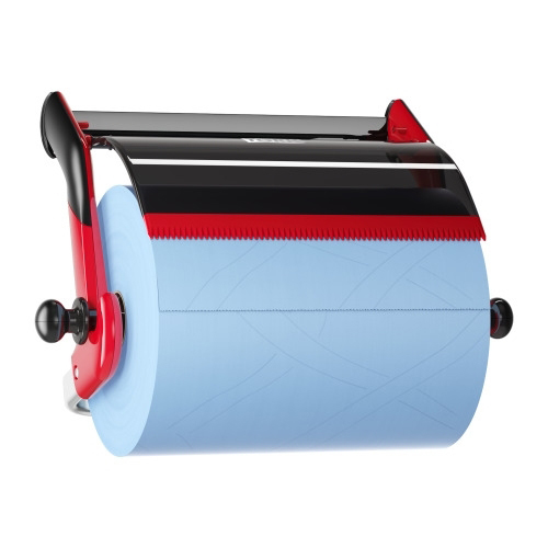 Dispenser perete role-lavete industriale, albastru - Tork rosu 
