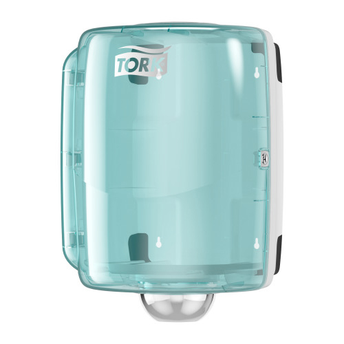 Dispenser role-lavete industriale Maxi Centrefeed, turcoaz - Tork 