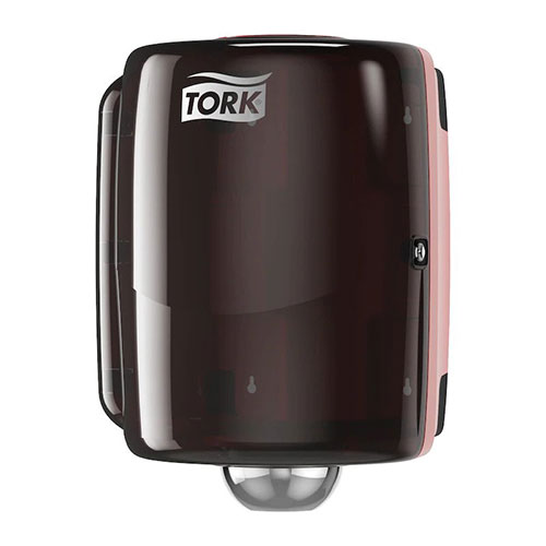 Dispenser prosoape de maini cu derulare centrala Maxi, negru - Tork