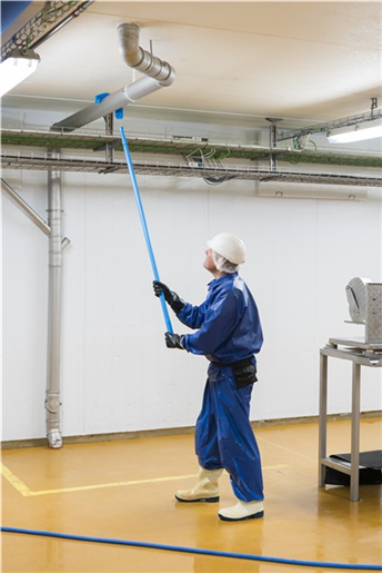 Maner Ultra Hygienic Ø32 mm,1700 mm, verde - Vikan verde
