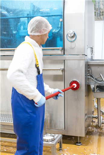 Maner Ultra Hygienic Ø32 mm,1300 mm, roz - Vikan roz