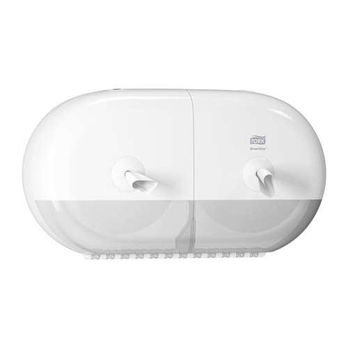 Dispenser hartie igienica rola mini jumbo, alb - Tork SmartOne Twin Mini