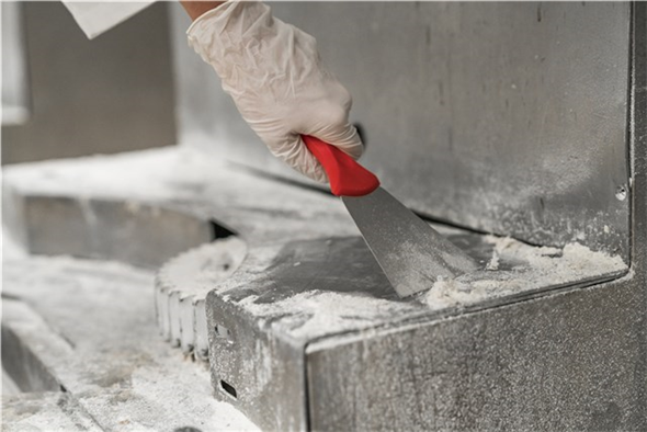 Scraper lamela inox 100 mm, roz - Vikan roz
