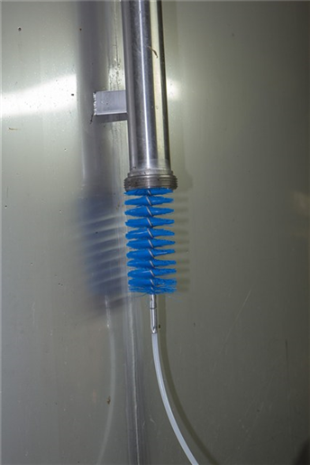 Maner flexibil polipropilena Ø6 mm,1505 mm, alb - Vikan 