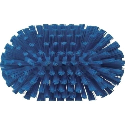 Perie ovala pentru rezervoare, 205 mm, peri duri, albastra - Vikan