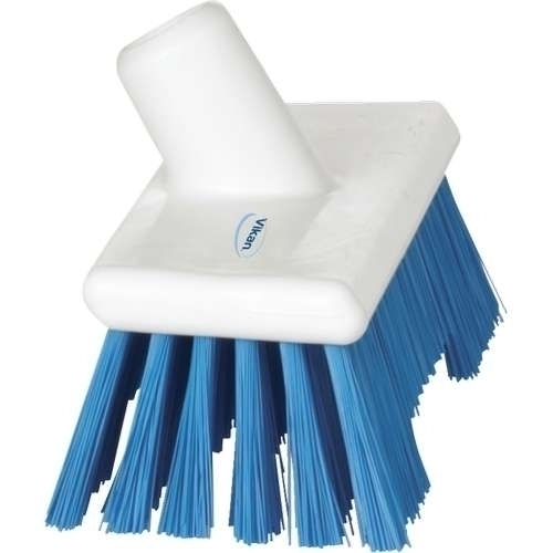 Perie cu 2 tipuri de peri (lungi/scurti) duri 245 mm, albastra