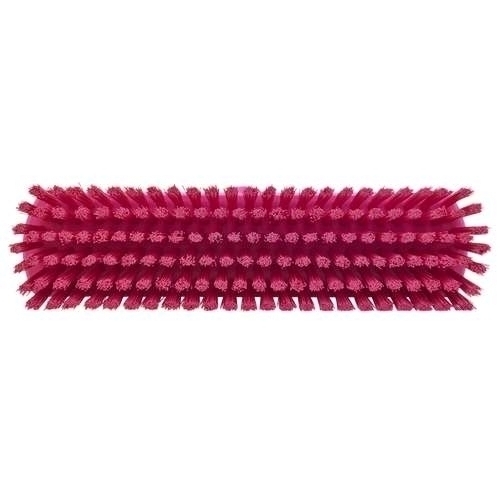 Perie curatare pereti si podele, 305 mm, peri duri, roz - Vikan roz
