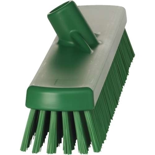 Perie curatare pereti/podele 470 mm, peri duri, verde - Vikan verde