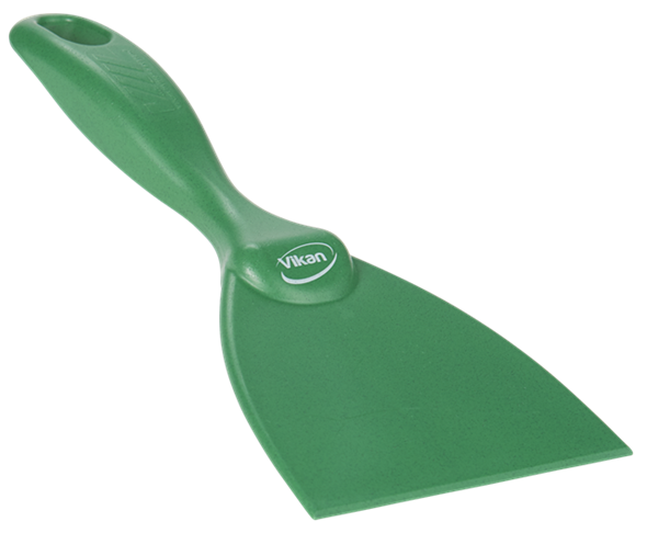 Scraper 102 mm, metal detectabil, verde - Vikan verde