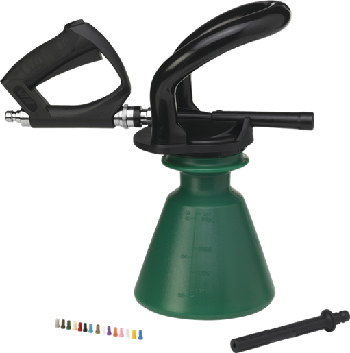 Pulverizator ergonomic cu jet spuma 2.5 L, verde - Vikan verde