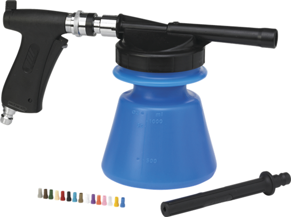 Pulverizator cu jet spuma 1.4 L, verde - Vikan