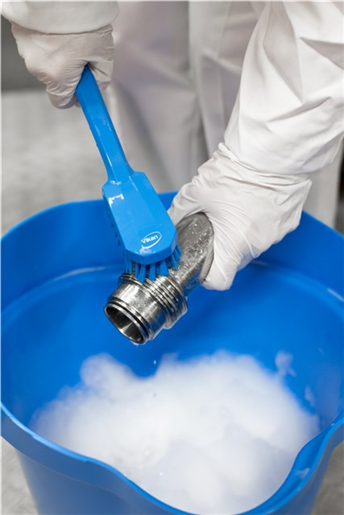 Perie Utility cu peri medii, 260 mm, albastra - Vikan